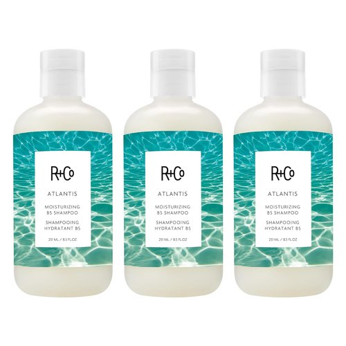 R+Co ATLANTIS Moisturizing B5 Shampoo – Hydrating & Strengthening, Softens & Smooths Hair, All Hair Types