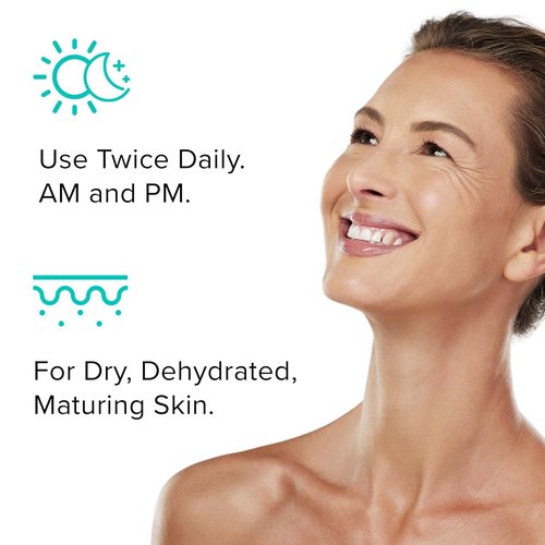 ClarityRx Glimmer of Hope Face Oil - Natural Plant-Based Moisturizer for Dry & Aging Skin (1 fl oz)