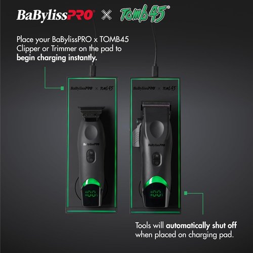BaBylissPRO Wireless Charging Pad - Fast & Efficient Charging for All Devices | Sleek Design