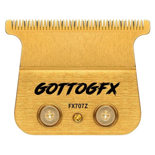 GOTTOG FX707Z Replacement Blades - Zero-Gapped Compatible with FX787 & FX726 Trimmers - Gold