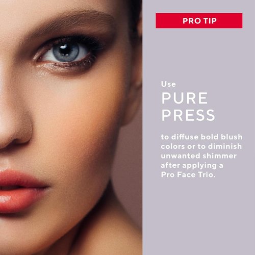 MIRABELLA - Pure Press Foundation | HD-Finish Mineral Powder Compact with Jojoba | Age-Defying, Fair I