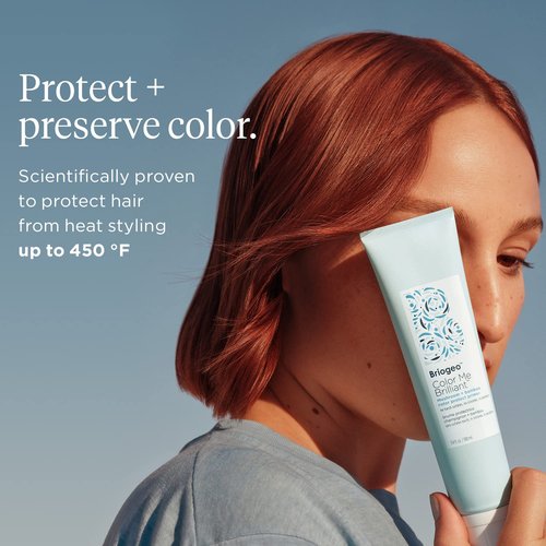 Briogeo Color Me Brilliant Primer - Protects Vibrant Hair Color | Vegan & Paraben-Free | 3.4 Ounces