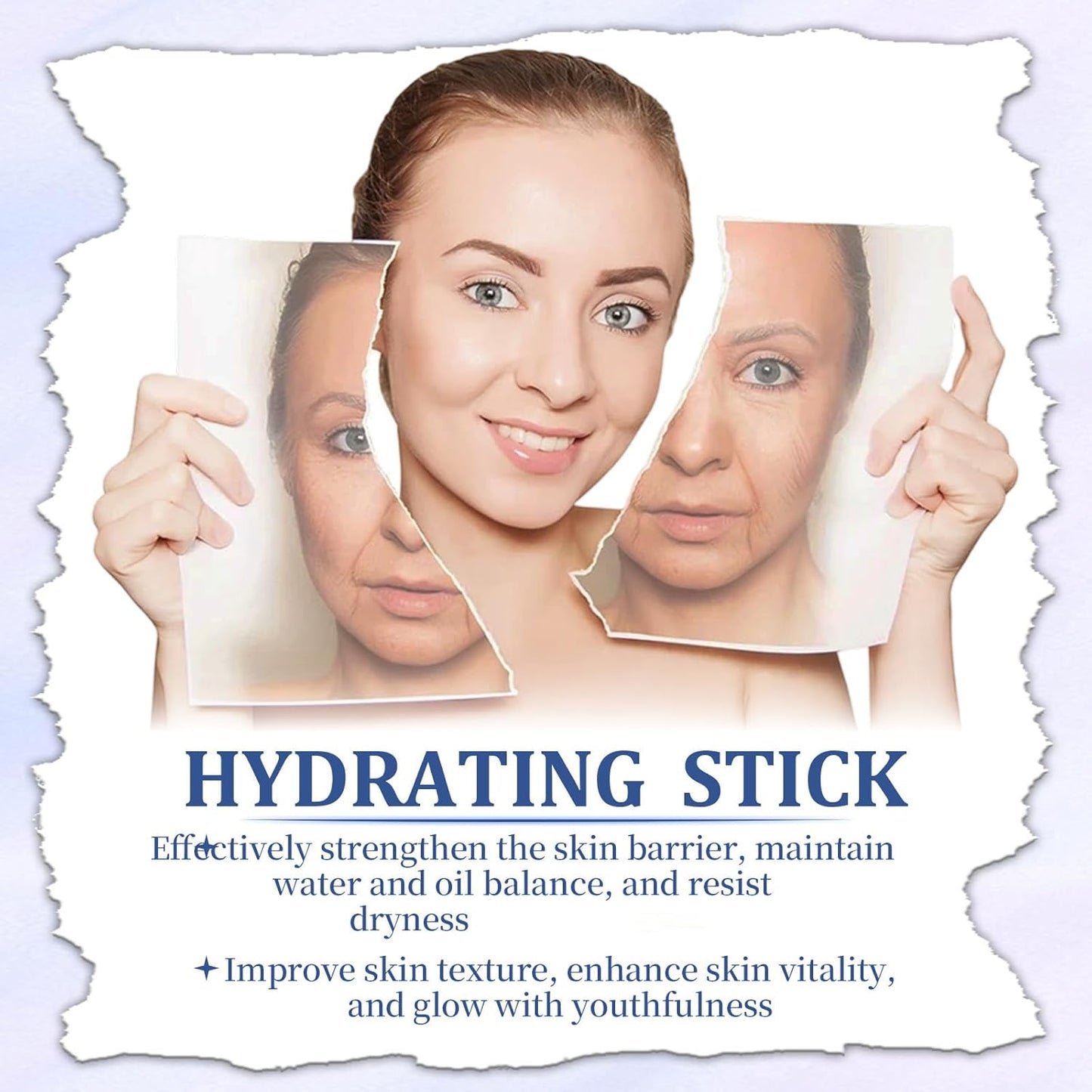 Skiennix Calcium Multi Balm - Hydrating & Firming Collagen Stick for Face, Neck & Eyes | 2PCS