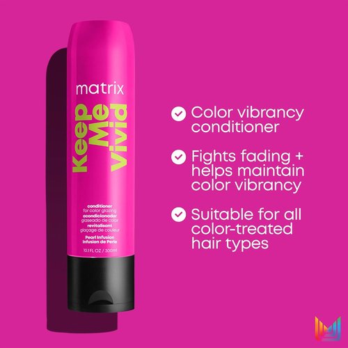 Matrix Keep Me Vivid Conditioner - Deeply Nourishes & Protects Color | For Dry, Semi-Permanent Hair