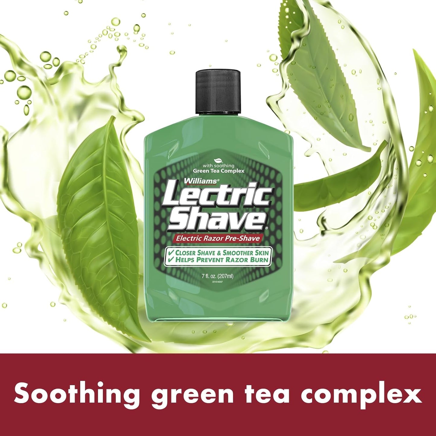 Williams Lectric Shave Pre-Shave Lotion - 7 Ounce Electric Razor Preparation