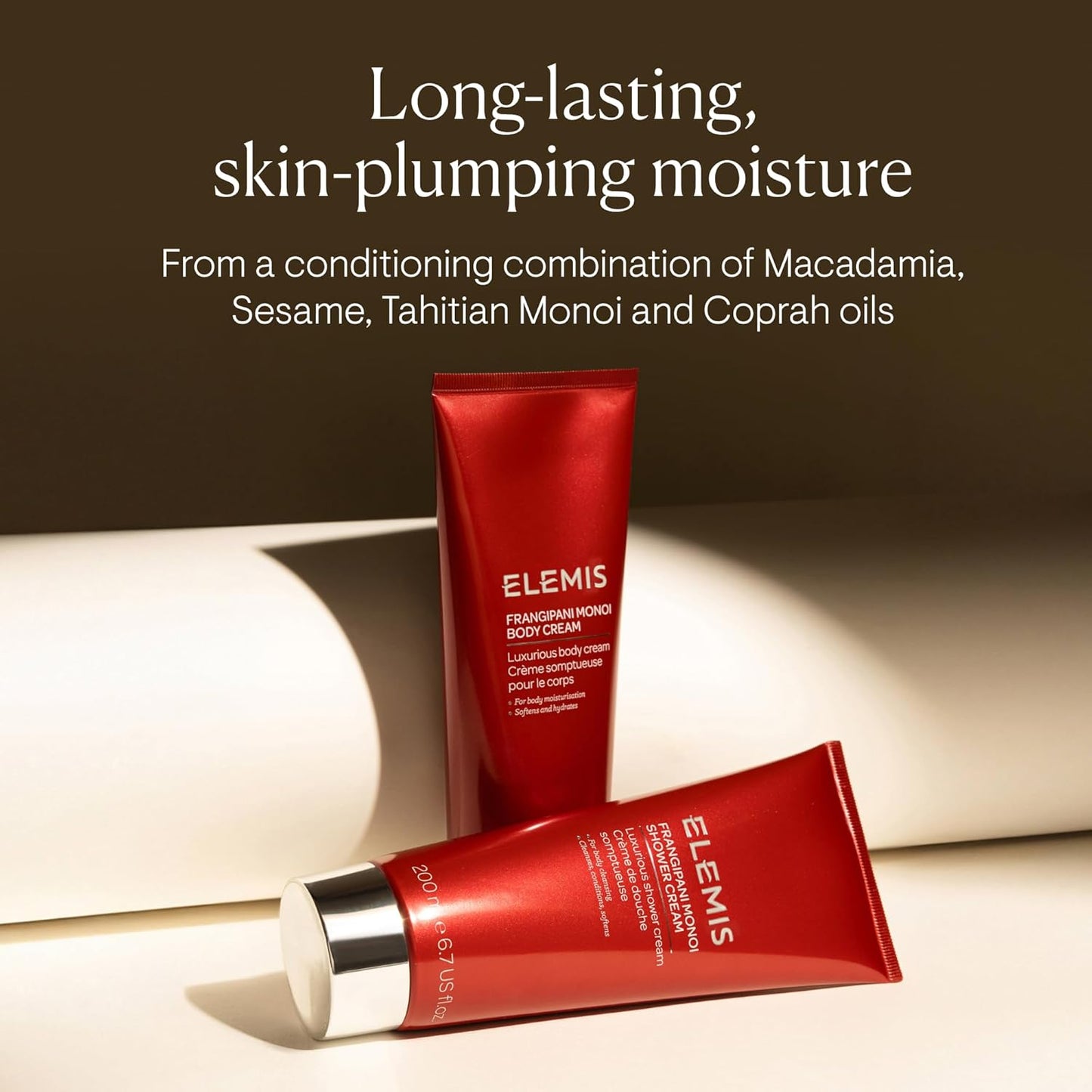 ELEMIS Frangipani Monoi Body Cream - Luxurious Hydration for Silky Smooth Skin | 6.7 oz