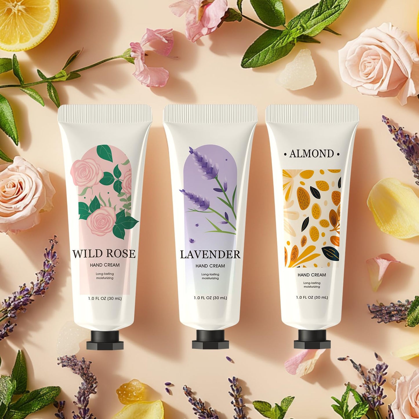 BODY & EARTH Hand Cream Lotion - 30 Pack Mini Size | Perfect for Bridesmaid Gifts & Mother's Day