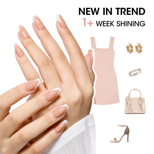 GELLEN Nude Nail Polish, Quick Air Dry Natural Traditional Regular Nail Polish 6 Colors Neutral Set for Acrylic Natural Nails Home Salon All Season, Chip Resistant, Not UV Gel, Hema Free, Non-toxic