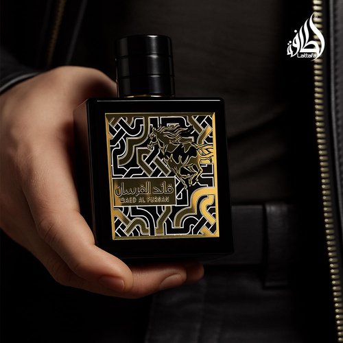 Lattafa Qaed Al Fursan for Men Eau de Parfum Spray, 3.04 Ounce
