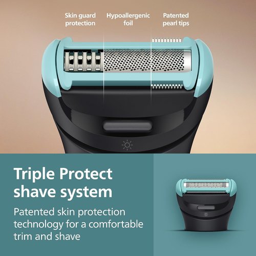 Philips Norelco Body Groomer 7000 - Waterproof Men's Full Body Trimmer with Travel Case & Flexing Head