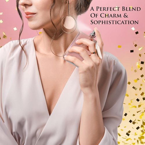 NovoGlow Paris Eau de Parfum Spray for Her - Long-Lasting Women's Fragrance | 3.4 Oz Bottle, Perfect Gift for Any Occasion