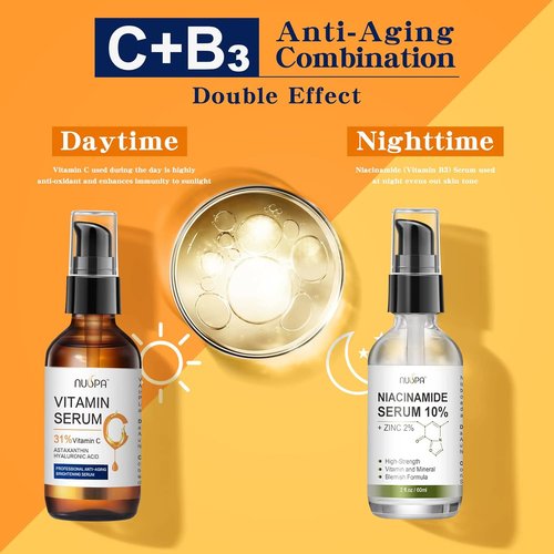 Regine Switzerland Vitamin C Serum - 31% Facial Moisturizer for Anti-Aging & Brightening | 2oz