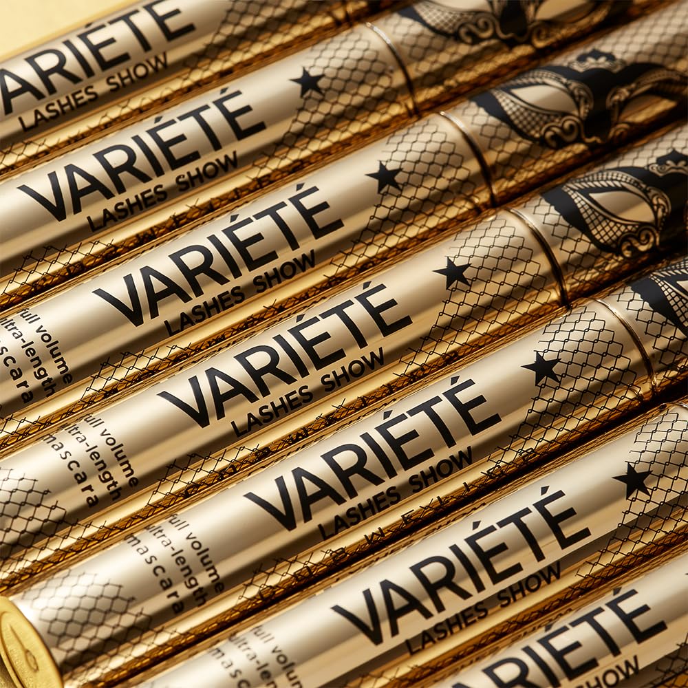 Variete Lashes Mascara - Volumizing Formula for Stunning Length | 10 ml