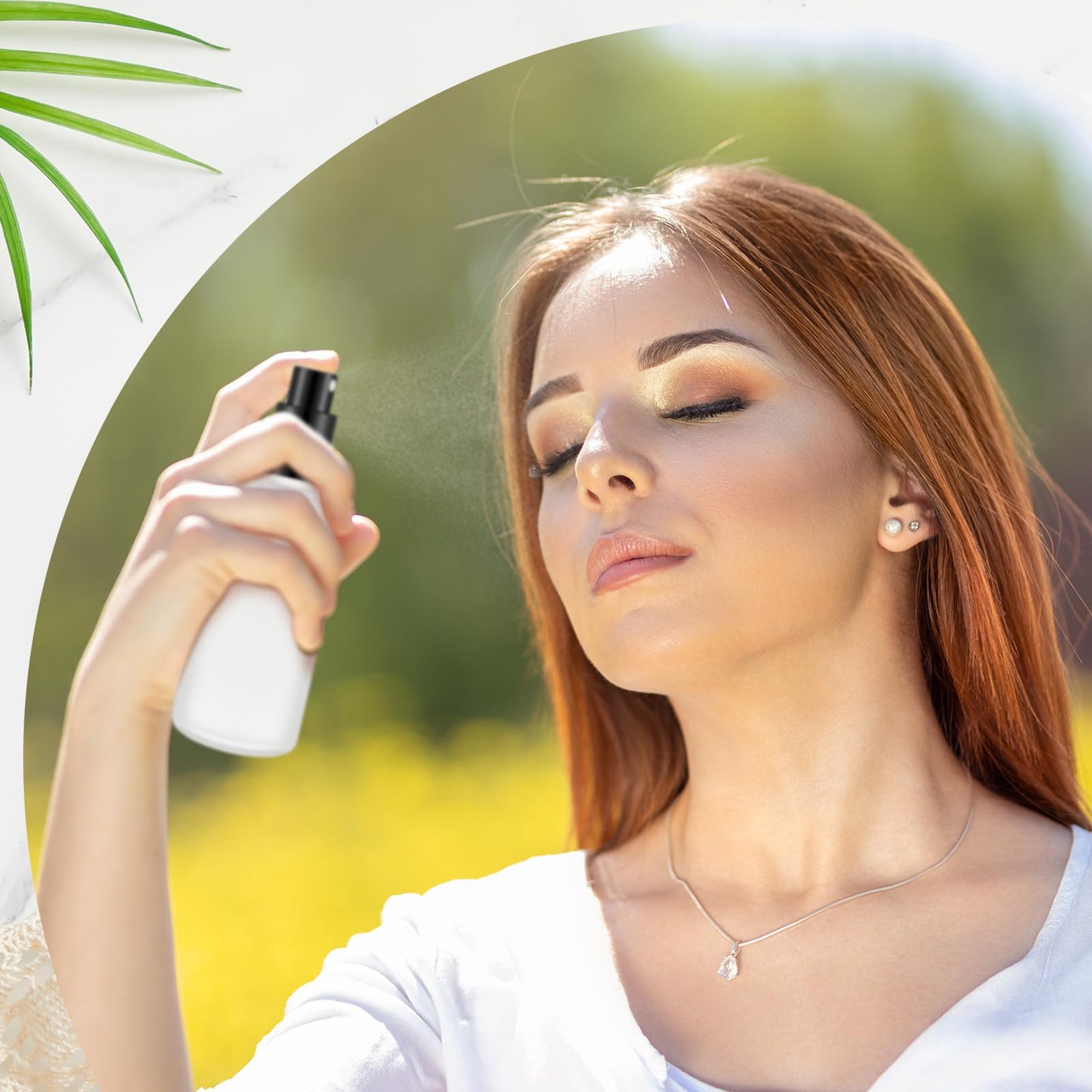 Roshtia 30 Pcs 3.4 oz Glass Spray Bottle Clear Empty Bottles Small Refillable Reusable Perfume Bottle with Fine Mist Sprayer Pump for Face Body Travel (Gold) (3.4 oz,Black)