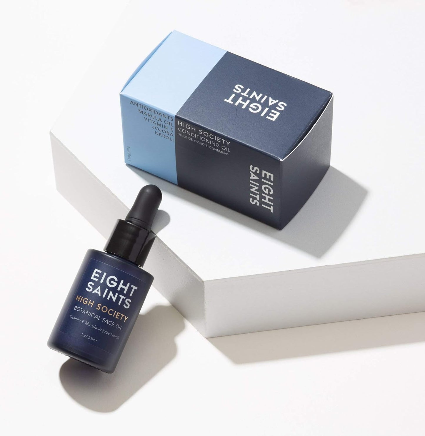 Eight Saints High Society Botanical Face Oil - Natural Anti-Aging Formula with Jojoba & Vitamin E | 1 oz