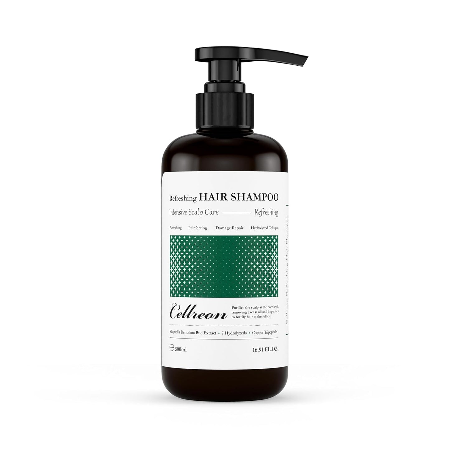 Skiennix Refreshing Hair Shampoo - Strengthening & Volumizing Cleanser with 7 Proteins & 14 Herbal Extracts | 16.91 fl oz