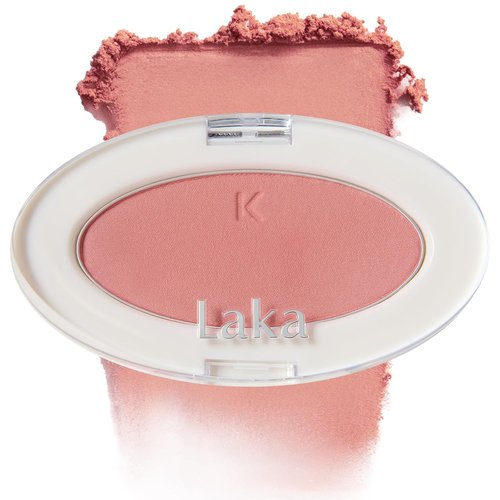 Laka Love Silk Blush - Radiant, Buildable Color for a Natural Glow | Long-Lasting Moisturizing Formula (#705 Angel)