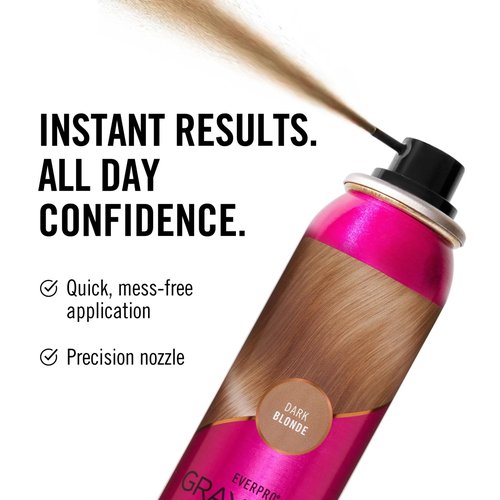 EVERPRO Gray Away Instant Root Cover Up Spray 2.5oz - Dark Blonde