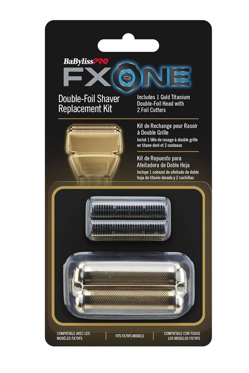 BaBylissPRO FXONE Double Foil Shaver - Precision Replacement Foil & Cutter Set