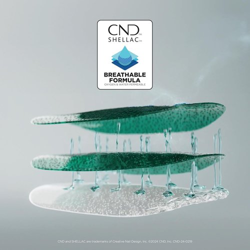 CND Shellac Gel Nail Polish - Long-Lasting Base Coat for Perfect Manicures | 15ml
