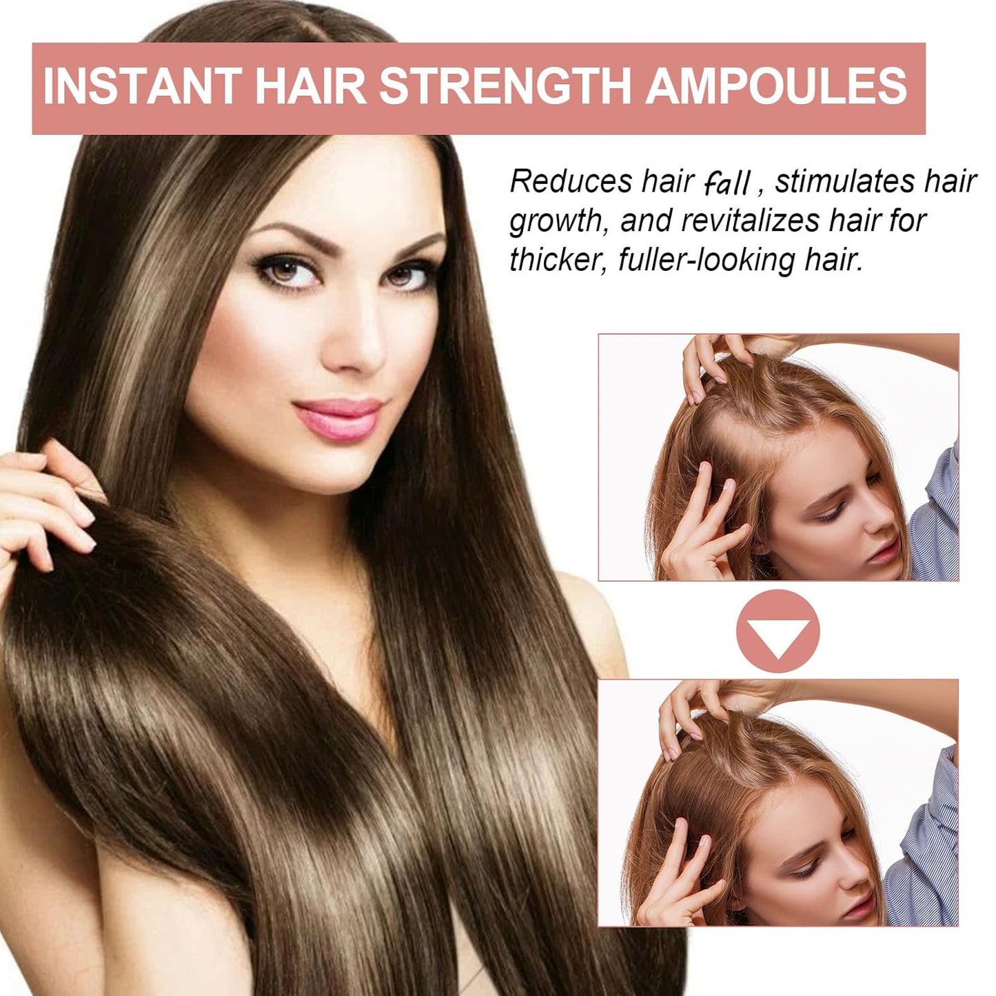Skiennix Hair Ampoule Treatment - Intensive Lotion for Damaged & Dry Hair | 14 Count