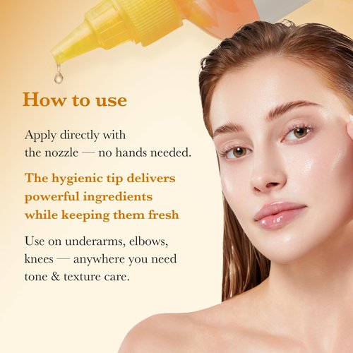 medicube Kojic Acid Turmeric Smoothing Toner for Face & Body | Lightweight Toner for Balancing Uneven Skin Tone & Texture | Niacinamide, Glycolic Acid for Clear Glass Skin | 8.45 fl.oz
