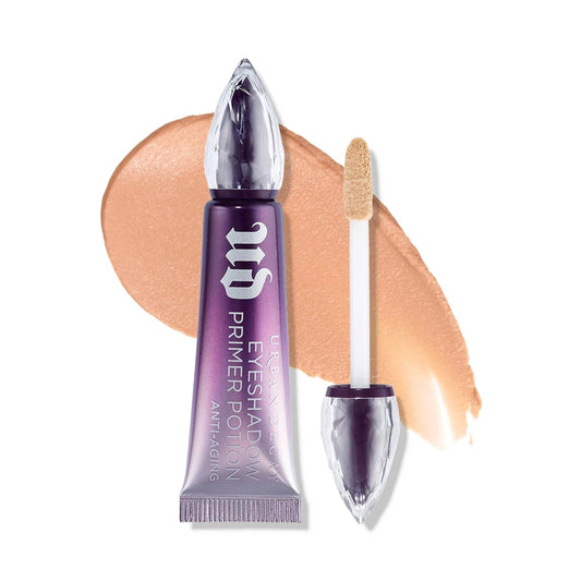 Urban Decay Anti-Aging Eyeshadow Primer Potion - Nude Crease-Resistant Primer for Smooth, Long-Lasting Makeup
