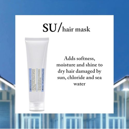 Davines SU Hair Mask - Restore Moisture & Hydrate Sun-Exposed Hair | 5.07 Fl. Oz.