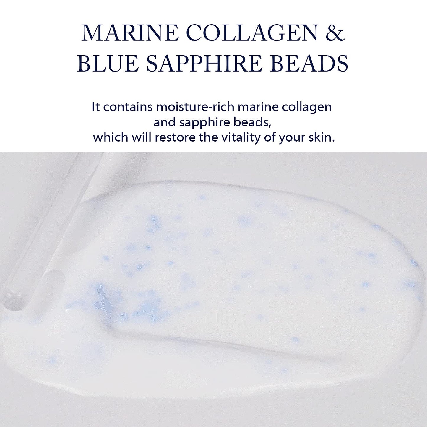 WELLDERMA Sapphire Collagen Hydro Emulsion - Hydrating Face Lotion with Niacinamide & Shea Butter | 100mL