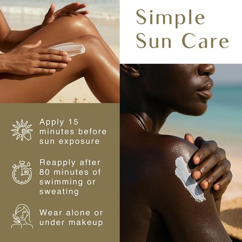 Black Girl Sunscreen SPF 30 - Moisturizing Sun Protection for Melanin-Rich Skin | Ultra Sheer Travel Size - 2 fl oz
