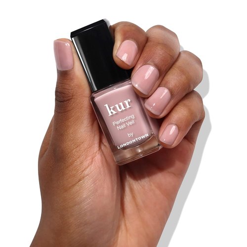 LONDONTOWN Nail Veil Bundle - Dusty Rose & Sheer Cherry Blossom Pink Color Polish, 0.4 fl. oz.