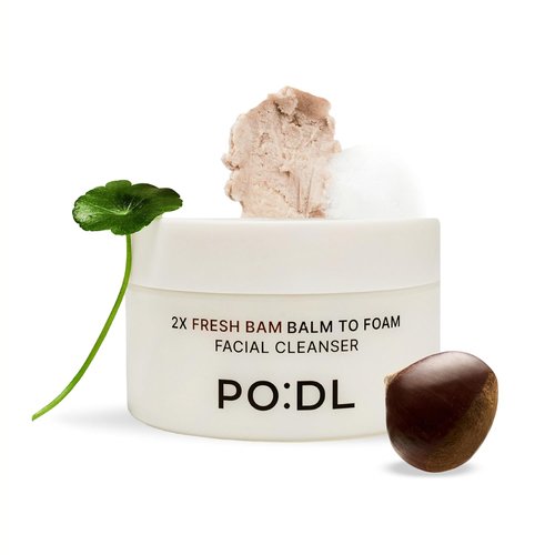 PODL Balm to Foam Cleanser - Deep Cleansing Makeup & Sunscreen Remover | Vegan Korean Skincare 4.39 fl oz
