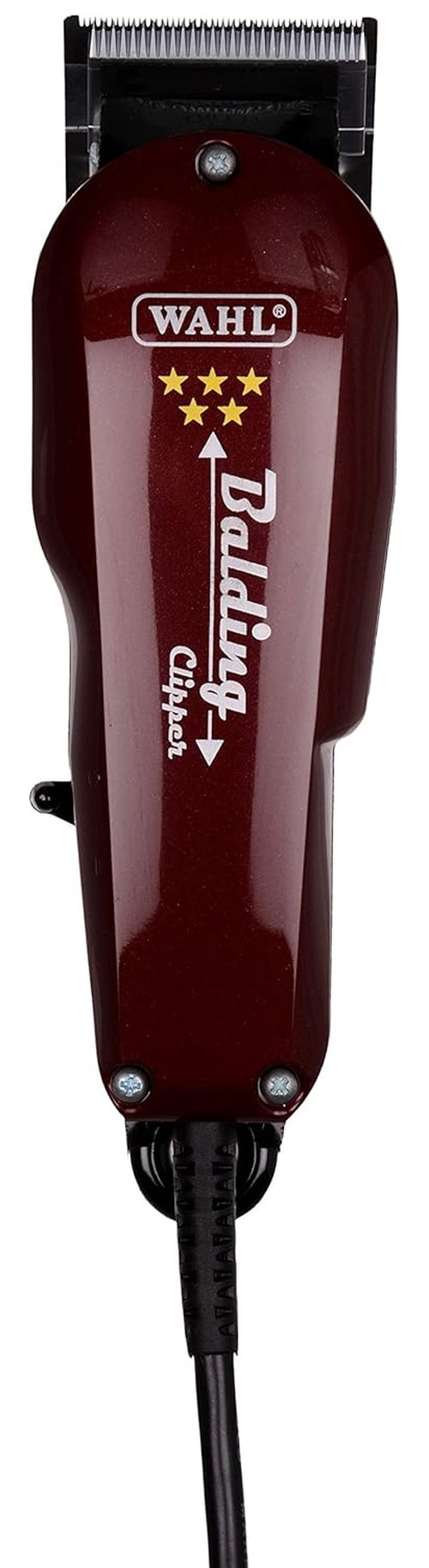 5 Star Balding Clipper - Precision Cutting - Model #8110 - Vibrant Red