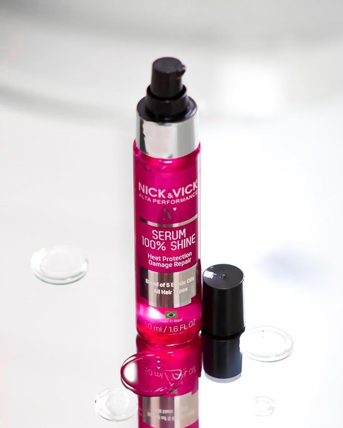 Nick Vick Hair Serum - Exceptional Multitasking Formula for 100% Shine and Radiance