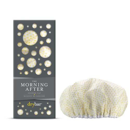 Drybar Morning After Shower Cap - Cotton Lined, Elastic Handle | Protects Blow Dry, Generous Size for All Hair Types