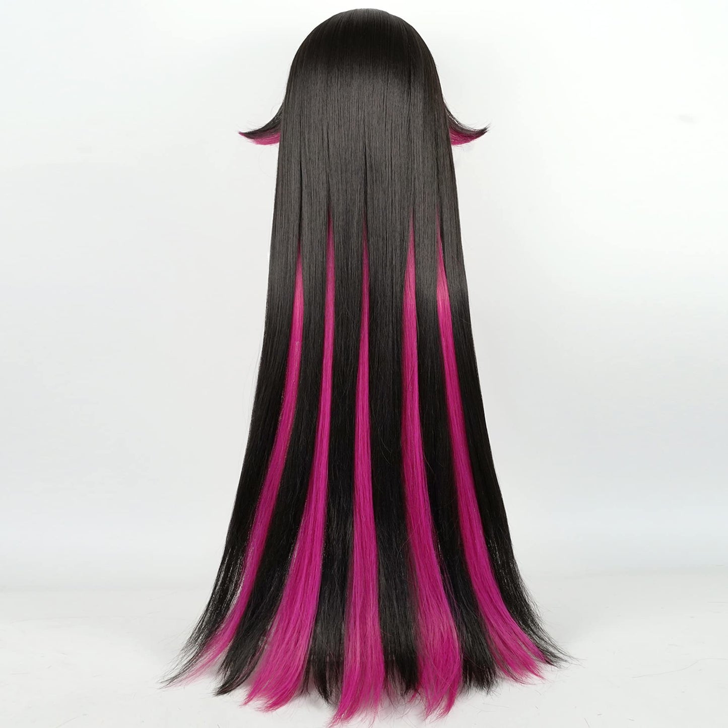 Cosplay Wig for Genshin Impact Colombina Damselette Anime Wigs With Black Mix Light Purple Hair Synthetic Fabric with Free Wig Cap for Comic Con, Cosplay Show, Halloween