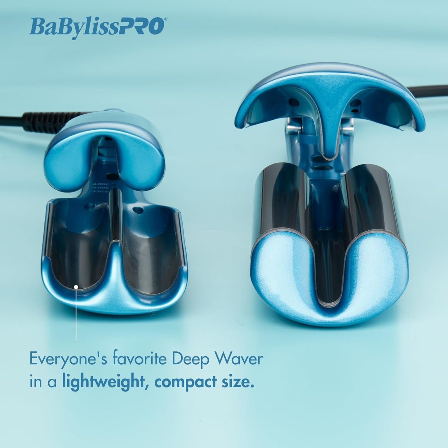 BaBylissPRO® Nano Titanium™ Compact Tools - Powerful Hair Styling Set | Deep Waver, Dryer & Brush