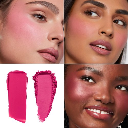 Regine Switzerland Blush Duo - Versatile Cream & Powder Set, Highly Pigmented & Long-Lasting | 2-Pack Berry Bliss