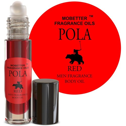 MOBETTER Fragrance Oils - Pola Red Cologne Body Oil for Men | Long-Lasting Scent