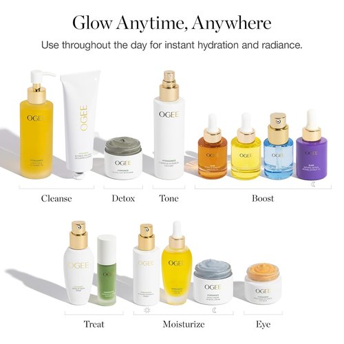 Ogee Rose Botanical Face Mist - Hydrating Organic Vegan Facial Spray, 90ml
