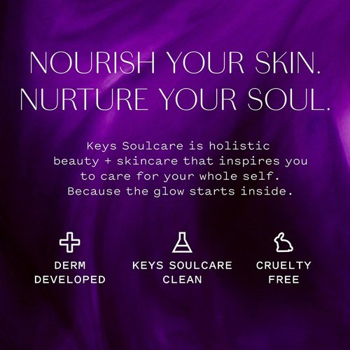 Keys Soulcare Nourishing Cleansing Balm - Soothing Makeup Remover & Hydrating Cleanser with Shea Butter | 2.82 Oz