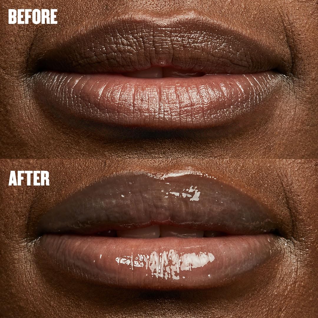 Soap & Glory XXL Pillow Plump Lip Gloss - Hydrating & Volumizing Formula with Chocolate Orange Scent - Nude In Town (10ml)