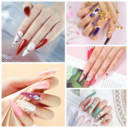 COSCELIA 66pcs Gel Nail Polish Kit with U V light and Drill 35 Colors Spring Gel Polish Set 5pcs Top Base Coat Nail Art Starter French Gel Manicure Kit Gifts for Women Girls