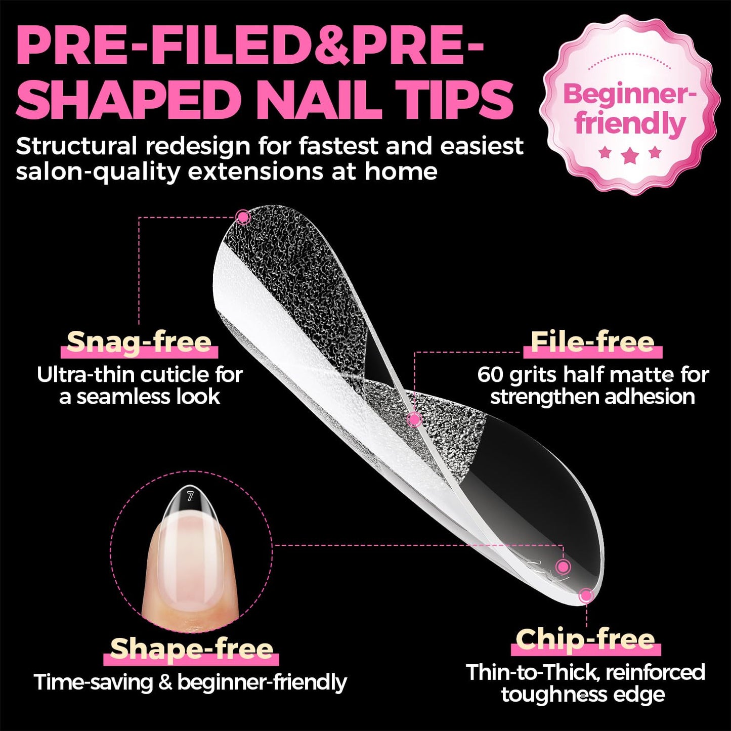UNA GELLA Gel Nail Glue, Solid Nails Gl ue Gel 40g Lamp Curing Needed Soak Off G LUE Strong Nail G LUE G el for Acrylic Fake Nails Tips Extension Press On Nails for Gelly Tips