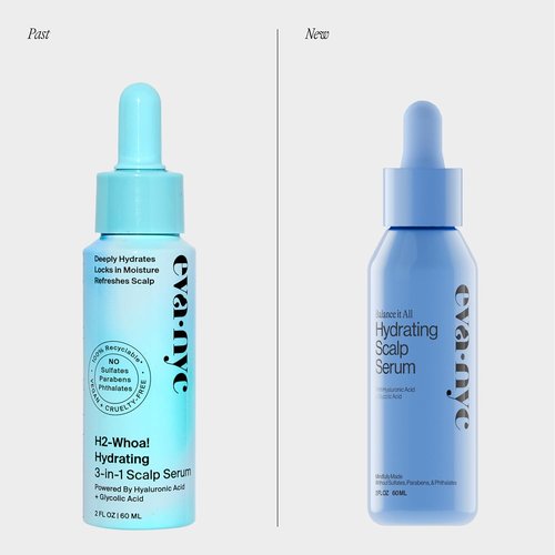 Eva NYC Hydrating Scalp Treatment Serum - Hyaluronic Acid + Glycolic Acid - Lightweight, Fast Absorbing - Reduce Dryness + Restore - For Dry Scalp - Jasmine Scent -Travel Size 2 fl oz
