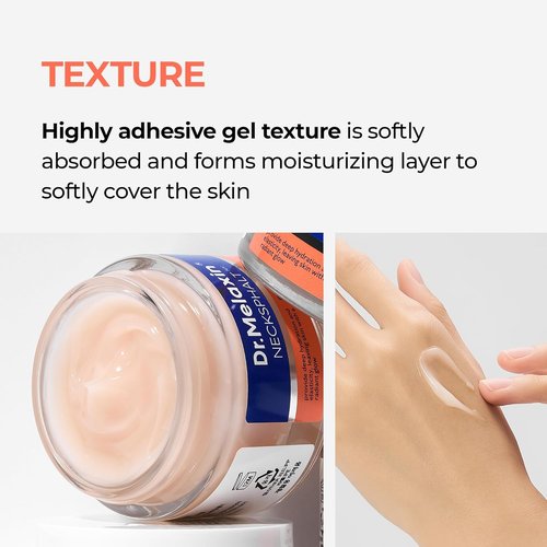 Dr. Melaxin Neck Firming Cream - Anti-Aging Tightening & Lifting for Sagging Skin | 1.69 fl oz (50ml)