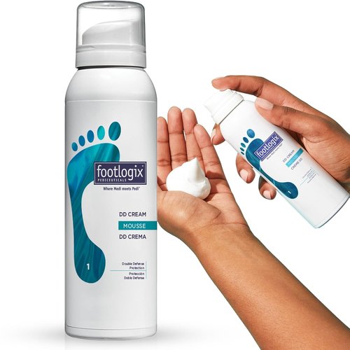 Footlogix DD Cream Mousse - Nourishing Foot Care Treatment | 4.23 Ounce, White