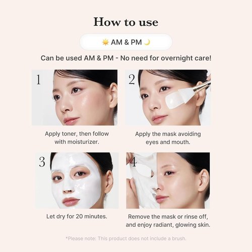 Medicube Wrapping Mask - Collagen Glazed Milky Glow Peel Off Mask | Hydrating & Smoothing with Glutathione, Niacinamide | 2.53 fl. oz