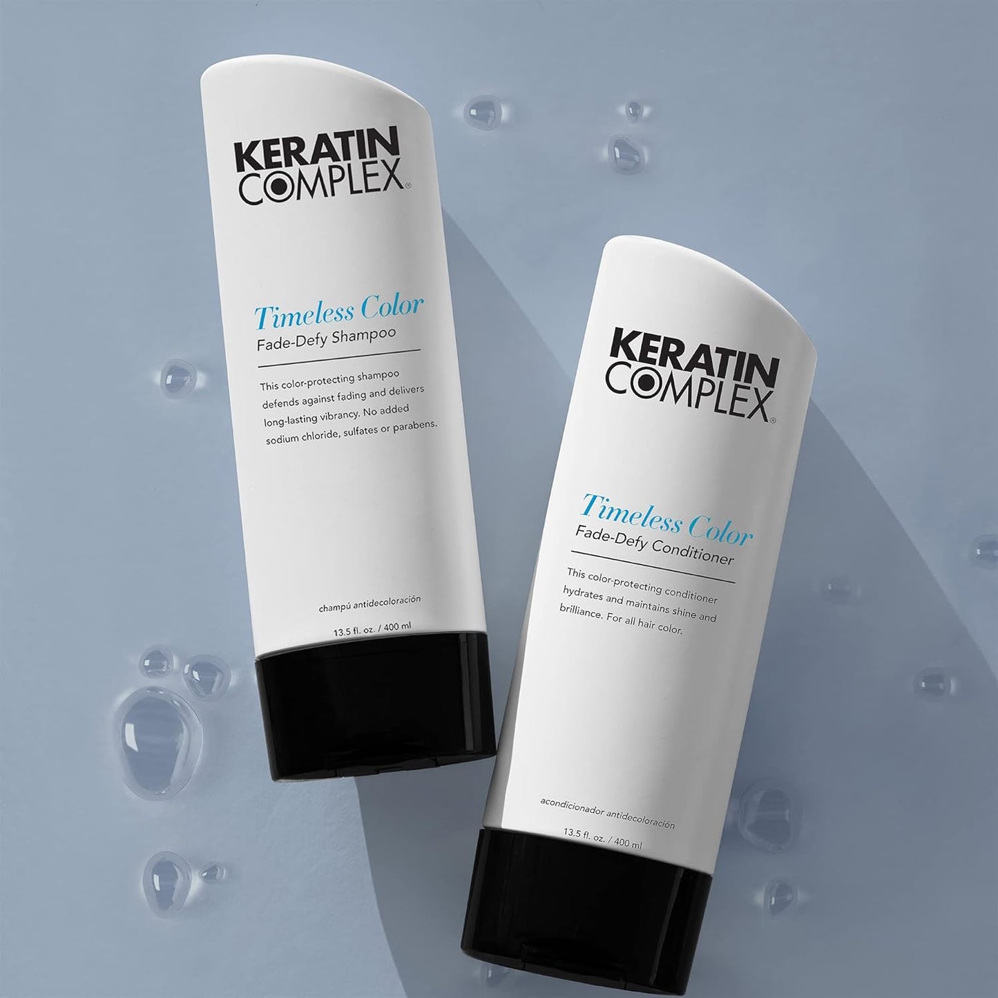Keratin Complex Timeless Color Shampoo - Fade-Defy Formula for Vibrant, Long-Lasting Color