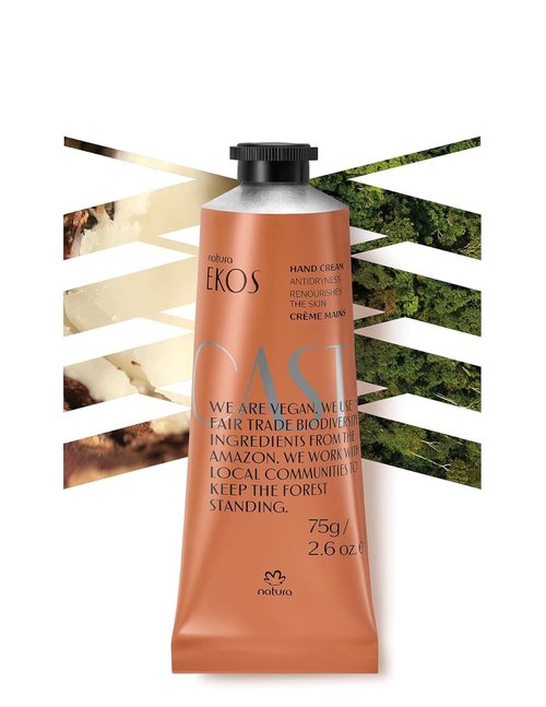 Natura Castanha Hand & Foot Cream Duo - Nourishing Brazil Nut Oil Set for Deep Hydration | 2 x 2.6 oz (75g)